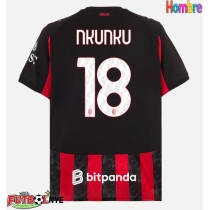 Camiseta AC Milan Christopher Nkunku #18 Primera Equipación 2025-26 manga corta